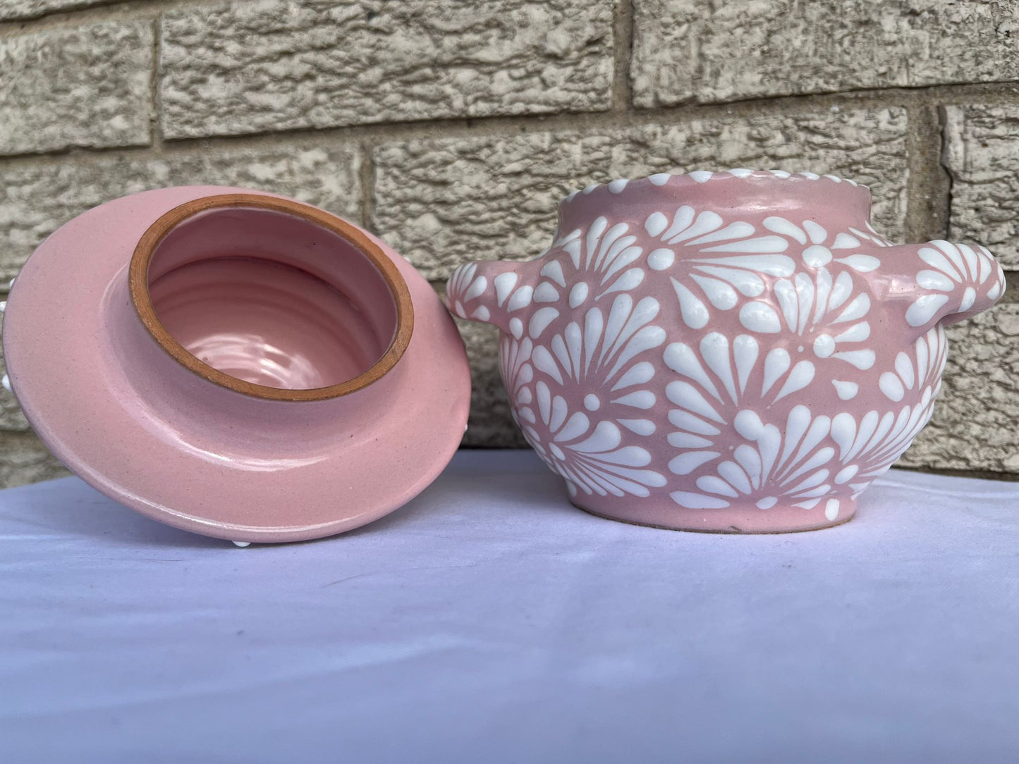 Pink Sugar Bowl