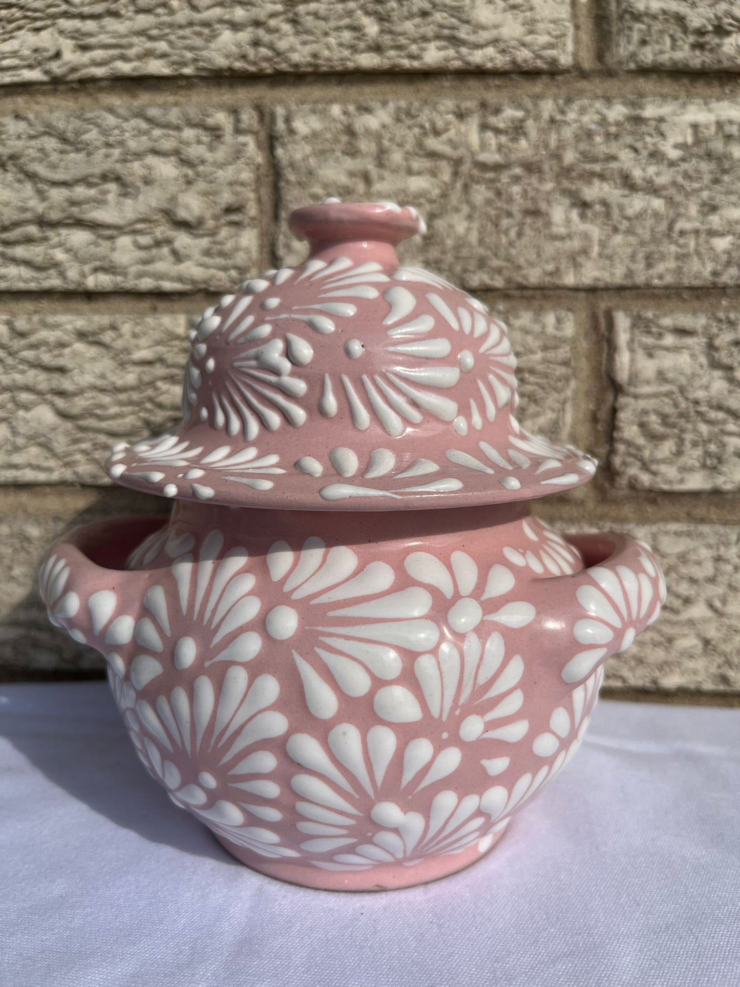 Pink Sugar Bowl