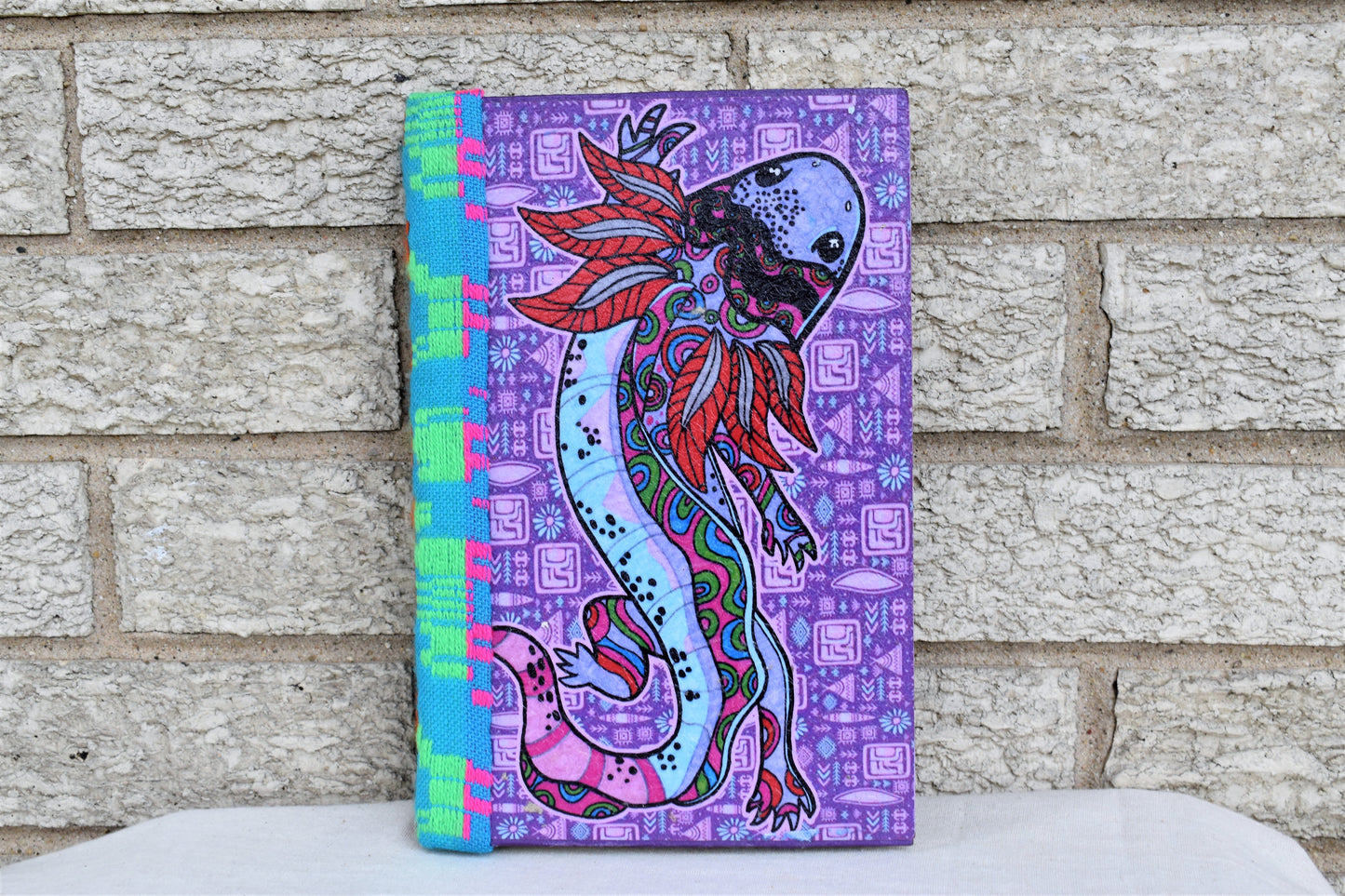 Ajolote Papel Amate Notebook