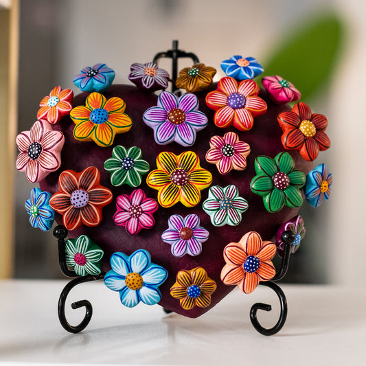 Corazon de Florecitas