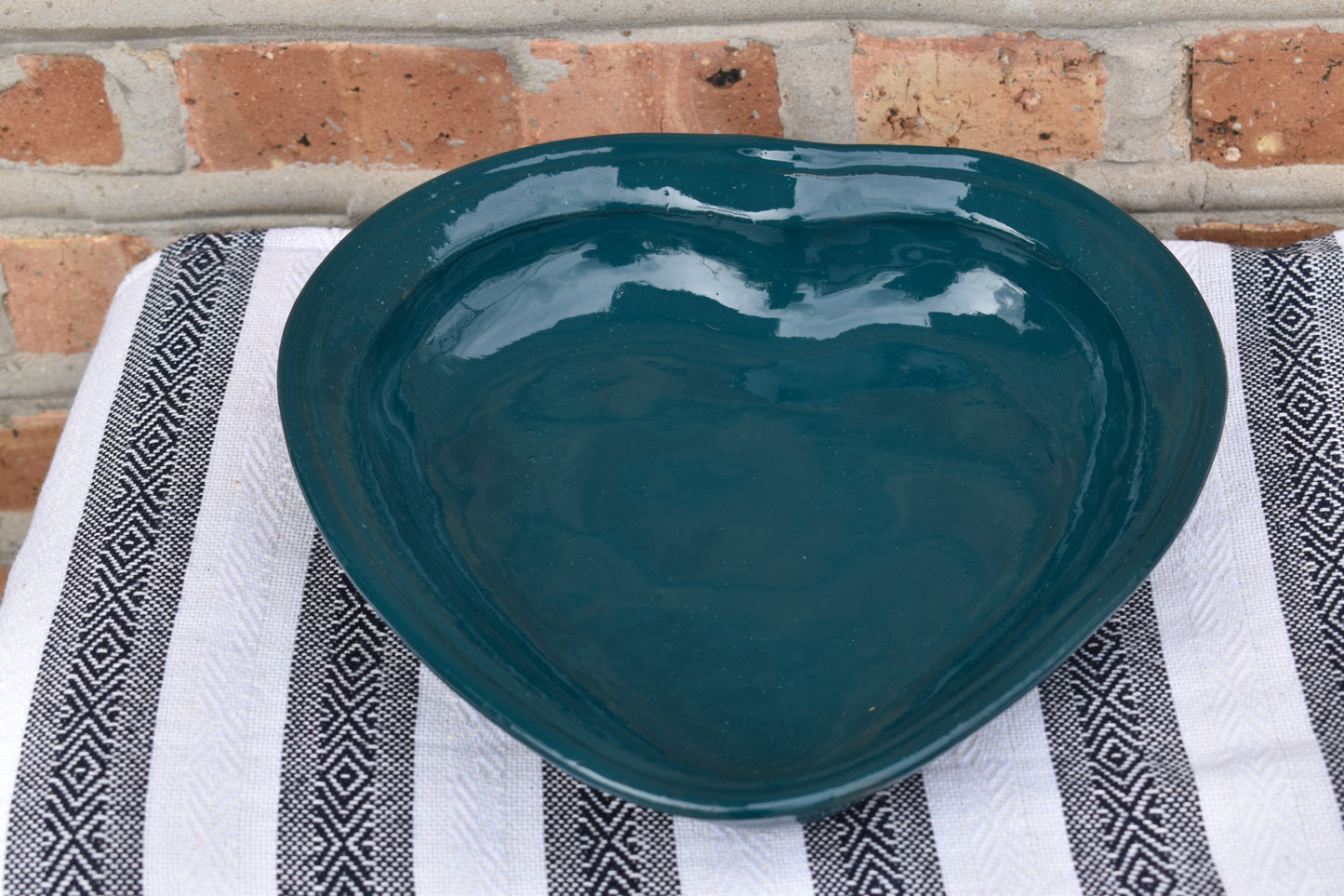 Jade Heart-Shaped Barrio Platter