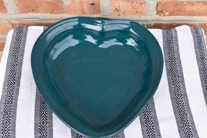 Jade Heart-Shaped Barrio Platter