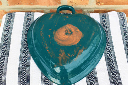 Jade Heart-Shaped Barrio Platter