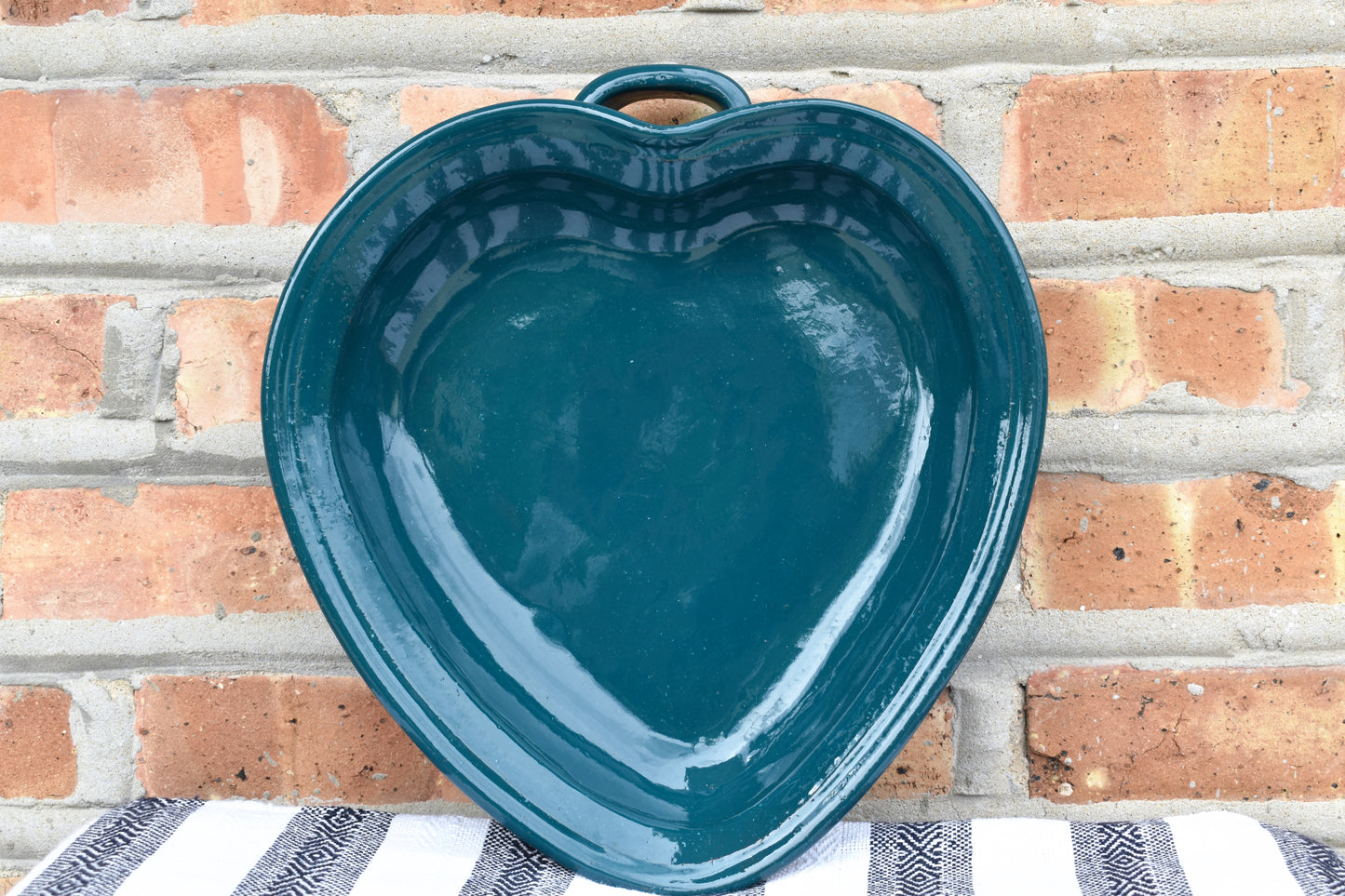 Jade Heart-Shaped Barrio Platter