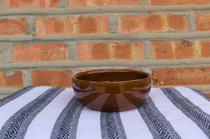 Bowl Color de Chocolate Glaze