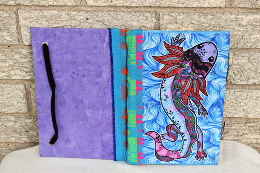 Ajolote Papel Amate Notebook