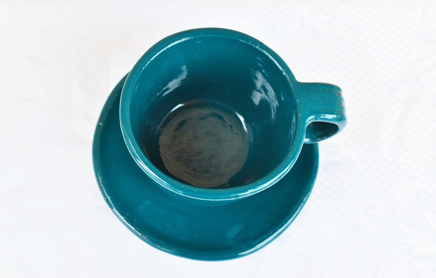 Jade Barro Mug & Saucer